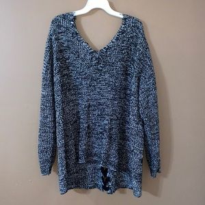 Rue 21 Lace up back sweater
